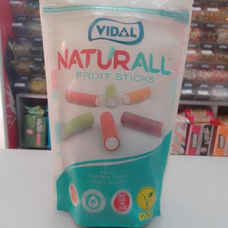 Bolsa vidal natural fruit sticks (veganas)