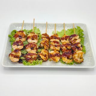 Spiedini di gamberi 4pz