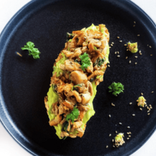 Mushroom Avo-Toast