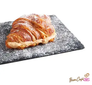 Croissant de Chocolate Branco Crocante