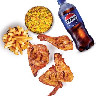 3 Piece Grill + Free Pepsi