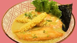 5. Curry frutti di mare ramen