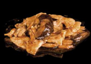 48 Pollo funghi e bambu