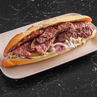 Bocata De Hamburguesa De Ternera