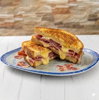 Sándwich Mixto Con Serrano 