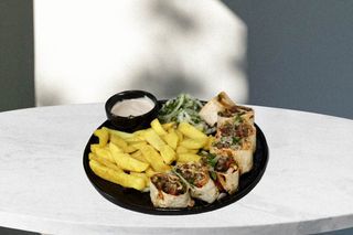 Shaorma de vita arabesc