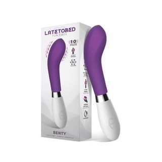 Benty Vibrador Silicona Púrpura