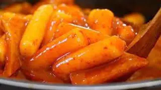 Tteok coreano picante