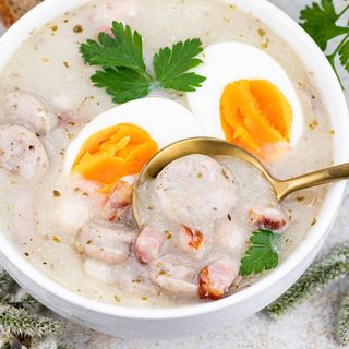 Żurek staropolski +pieczywo