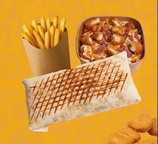 1 Tacos Au Choix & 1 Bowl Poulet Pané & 4 Snacks