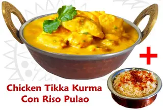 Chicken Kurma + Riso