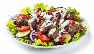 Sałatka kebab