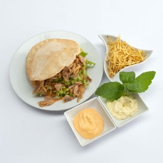 Kebab em Pão Pita