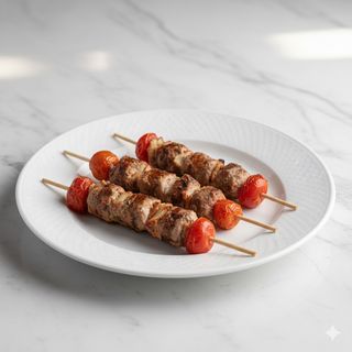 Spiedini i carne alla griglia