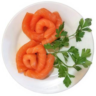 Sashimi de salmón (8 uds.)