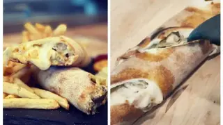 Baguette farcie chawarma