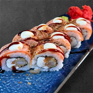 Рол з лососем гриль (270г)