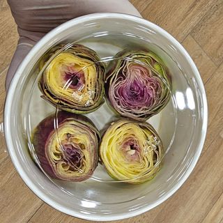 Carciofi puliti pronti per essere cucinati 4 pezzi 