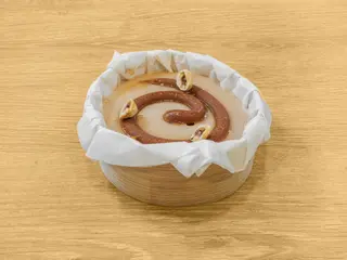 Avellana Caramelo Tartaleta bambú