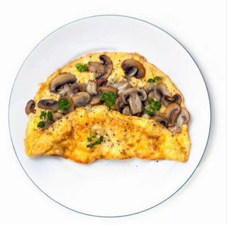Omelete de Cogumelos