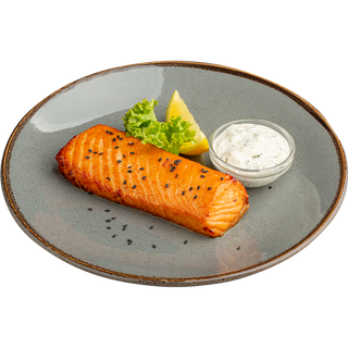 Стейк з лосося порційний (на виніс) Ф