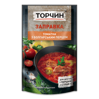 Заправка Торчин томатна з болгарським перцем (220г)