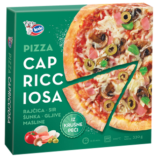 Pizza capricciosa smrznuta 330g Ledo