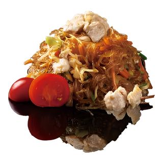 223. Yaki soia con pollo e verdure