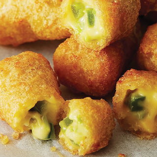 Jalapeños con cheddar