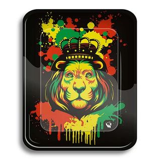 Tava de Rulat Rasta Stencil Lion