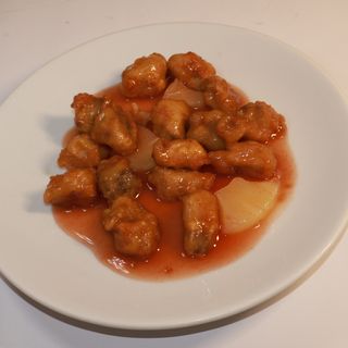 55. Maiale in salsa agrodolce