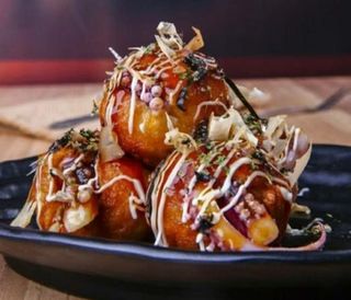 Polpetta di polipo fritto