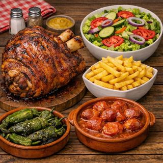 Menú Cervecera Codillo Asado 2 o 3 Personas