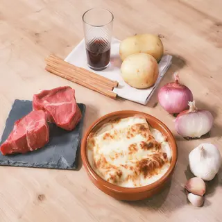 Canelones Gratinados De Galta De Ternera Al Vino Tinto (3 Uds.)
