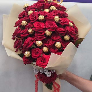 grand bouquet fleurs 
