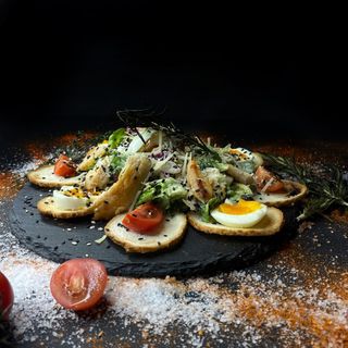 Салат Цезар з куркою