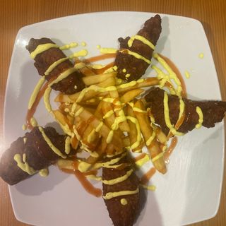 Alitas De Pollo Fritas (5 Uds.)