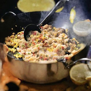 Combinado tres delicias con salsa agripicante