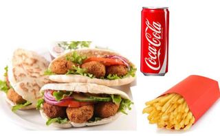 Menù panino vegetariano