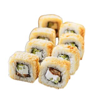 Crujiente roll gambas (8 piezas)