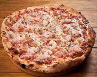 Pizza Gambas & Bacón
