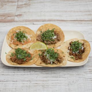 Combo 5 Tacos Con Carne