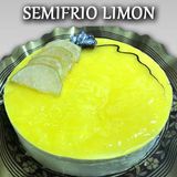 Tarta semifrio mousse limón (6-8 raciones)
