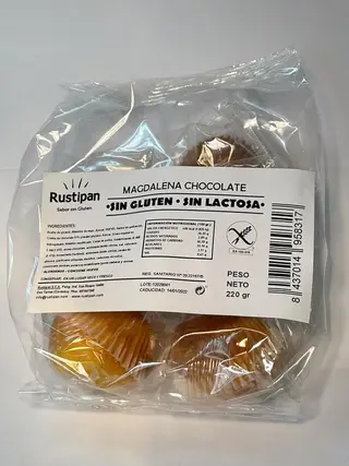 Magdalena De Chocolate S/G 5 Uds
