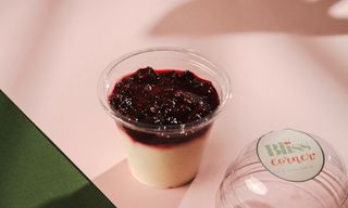 პანაკოტა კენკრის მიქსით