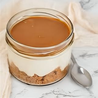 Cheesecake al caramello salato