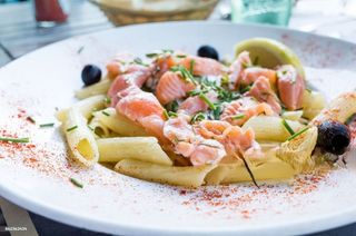 Penne alla Vodka salmone 550
