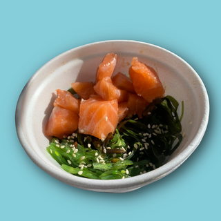 Салат чука з лососем