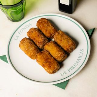 Tapa De Croquetas De Jamón Ibérico Y Pollo Rustido (6 Uds.)