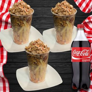 Oferta De 3 Vasos Kebab